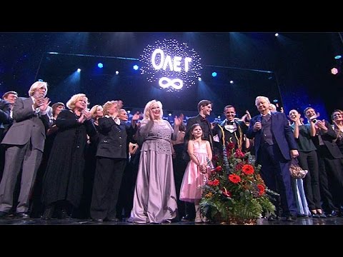Видео: Юбилейный концерт Олега Табакова 80 лет.  Выпуск от 16. 01. 2016