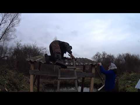 Видео: Продолжение прудика (Капелька) часть---2.