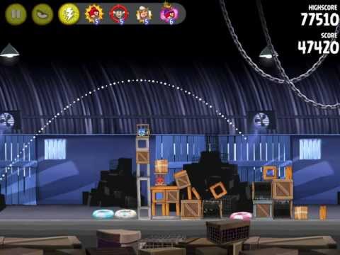 Видео: Angry Birds Rio Прохождение Smugglers` DEN. Уровень 1-14
