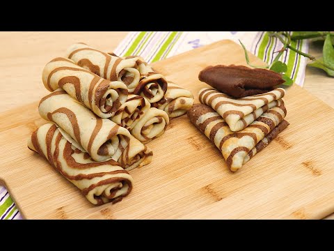 Видео: Почему я раньше не знала рецепт быстрых полосатых блинов? вкусная и дешевая еда