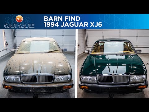 Видео: Детейлинг A Barn Find 1994 Jaguar XJ6 | 303 Car Care