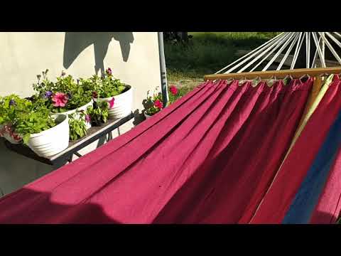 Видео: Самодельная стойка для гамака •часть 2•