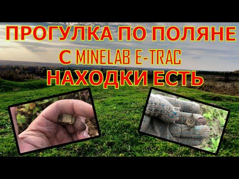 Видео: Прогулка по выкошенной поляне. Коп монет. Поиск монет с E-Trac. В поисках старины.