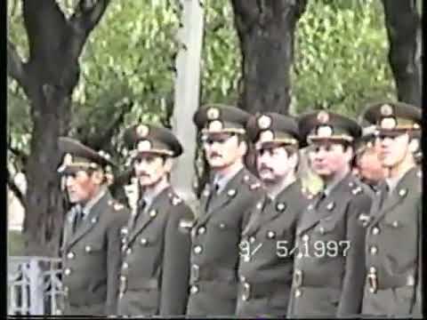 Видео: КВКУРЭ ПВО плац, 9 мая 1997 года