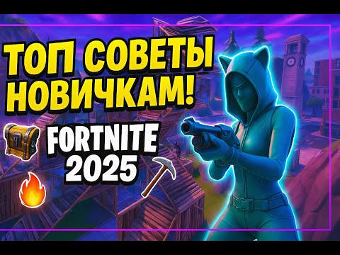 Видео: ТОП-10 Советов Новичкам в Fortnite! 🚀 Стань Про с Нуля в 2025! 🔥