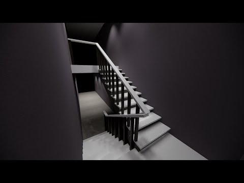 Видео: Skechup. Enscape. Лестница