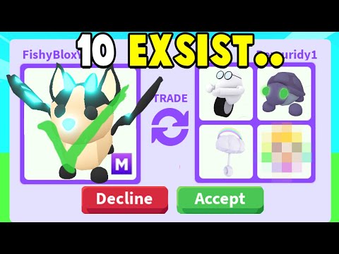 Видео: Я обменял самые редкие вещи Adopt Me за 24 часа!