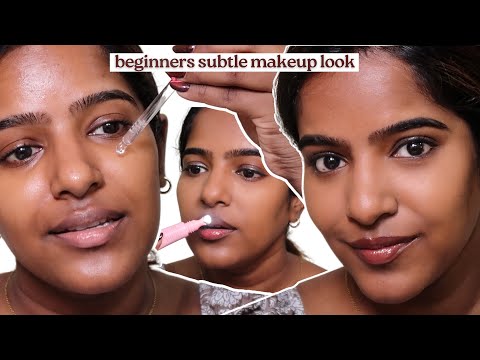 Видео: Ежедневный легкий макияж «без макияжа» для кожи с пигментацией