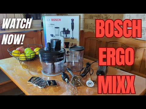 Видео: Блендер Bosch ErgoMixx MS62B6190