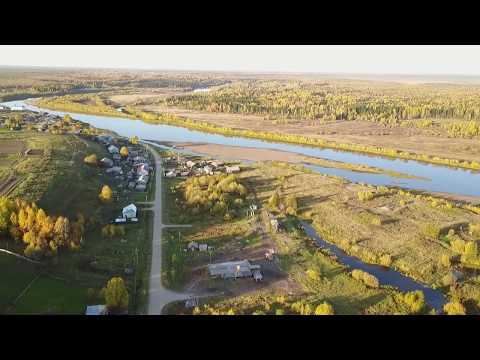 Видео: Единение деревни с природой.Село Мыёлдино в Республике Коми.(Часть1)