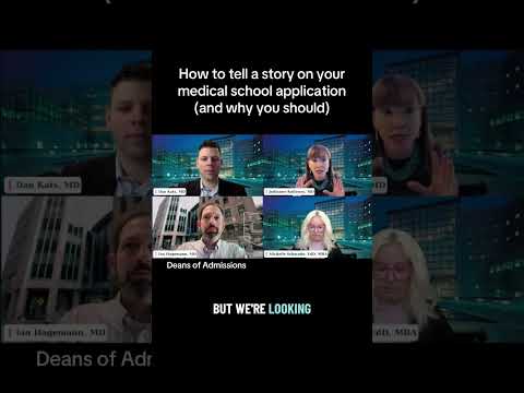 Видео: Как рассказать историю в заявлении на поступление в #медшколу 🩺✍️