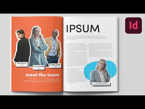 Видео: Как сделать этот ПРОСТОЙ макет InDesign, Эпизод 7