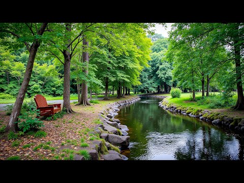 Видео: Красивый осенний пейзаж 🍁 Расслабляющая музыка и звуки природы для глубокого сна и снятия стресса