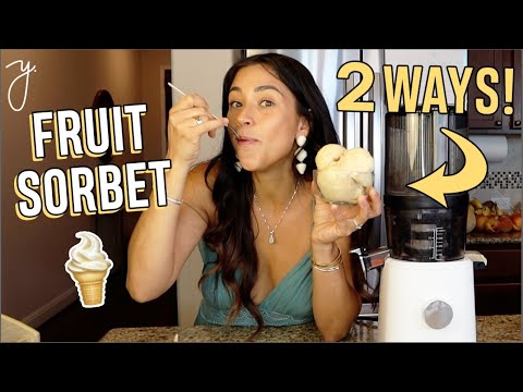 Видео: ПРОСТЫЕ рецепты домашнего сорбета в соковыжималке Nama J2!