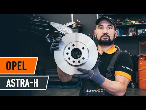 Видео: Как заменить задние тормозные диски на OPEL ASTRA H Седан [ВИДЕОУРОК AUTODOC]