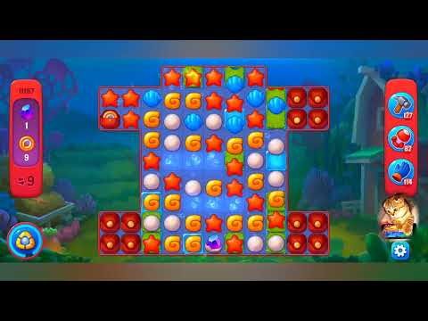 Видео: фишдом 2023  #  11187 уровень - прохождение без бустеров # Fishdom,   11187  level - no Boosters.