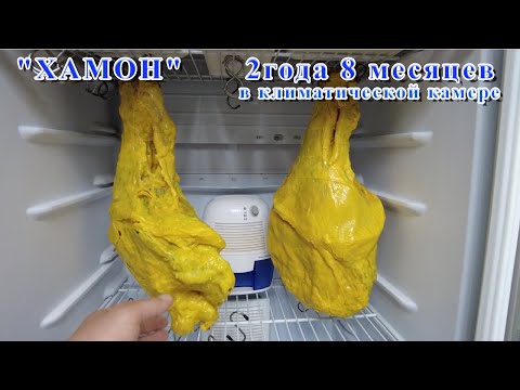 Видео: Хамон в климатической камере 2 года 8 месяцев, долгожданный результат