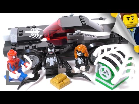 Видео: Обзор набора Lego Super Heroes #76309 Человек-Паук против Маслкара Венома (Spider-Man vs Venom Car)