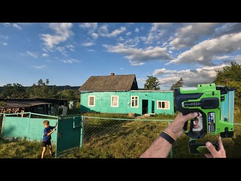 Видео: Курджиново, горы! Покос травы. Тест нейлера от Greenworks. Много всего! / Арстайл 2.0 /