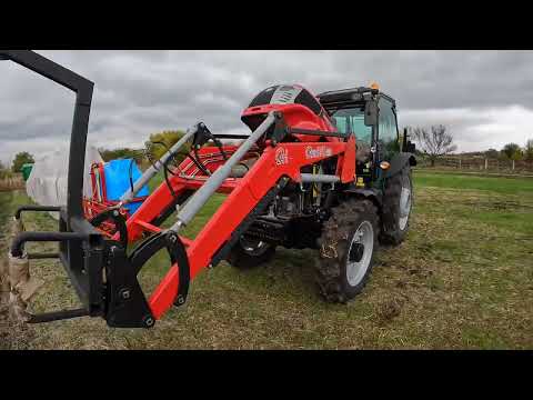 Видео: Красный дракон! Обзор Трактора HATTAT T4110 (ДВС 113 сил Perkins) 500 моточасов. Полет нормальный!
