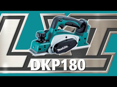 Видео: Аккумуляторный рубанок Makita DKP180Z