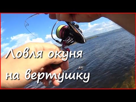 Видео: Вертушка, которая нравится окуню. Рыбалка на блесну с берега.
