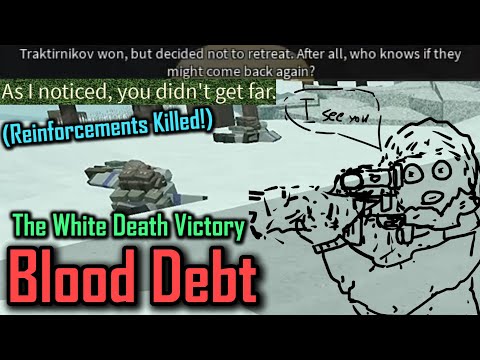 Видео: Roblox Blood Debt - Simo Häyhä (уникальный диалог победы снайпера)