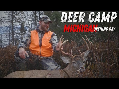 Видео: Мичиганский олений лагерь — день открытия 15 ноября