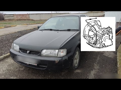 Видео: Toyota - замена ATF АКПП A132L.