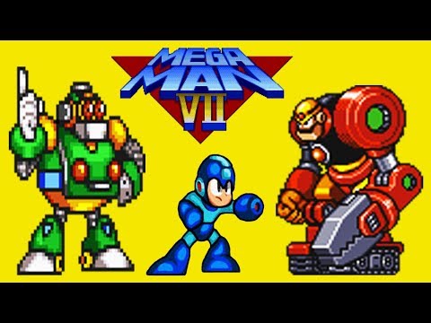 Видео: Mega Man 7 (Rockman 7): прохождение Мега Мен 7 (Super Nintendo / SNES)