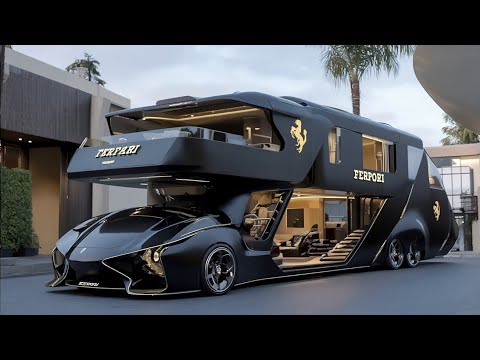 Видео: Ferrari Motorhome 2026 суперкар и роскошный дом на колесах в одном Новая эра путешествий Ferrari