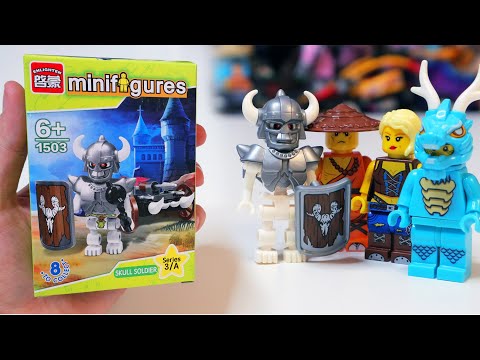 Видео: ЭТО НЕ ЛЕГО МИНИФИГУРКИ!!