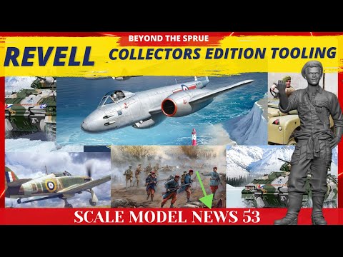 Видео: Потрясающие новости от Revell 1/32 Tooling! Новые наборы, новости о броне и обновления масштабных...