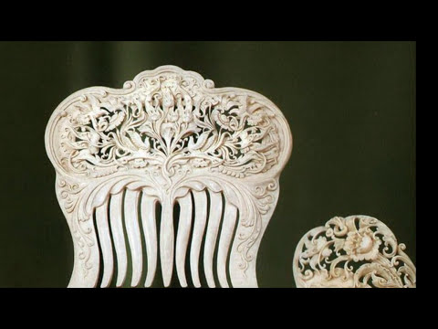 Видео: Холмогорская резьба по кости.