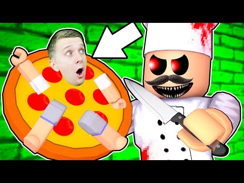 Видео: Из МЕНЯ ХОТЯТ СДЕЛАТЬ ПИЦУ или СУМАШЕДШИЙ ПОВАР в ROBLOX!