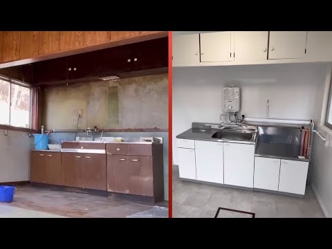 Видео: Мужчина купил ЗАБРОШЕННЫЙ ДОМ за $7500 и Восстанавливает Его до Нового | @DIY_OTAKU_take