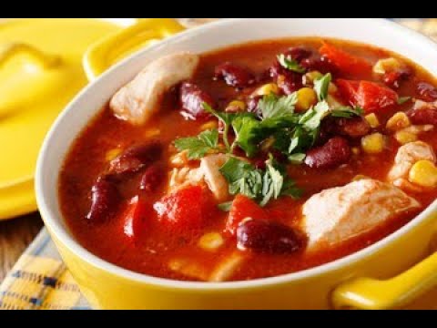 Видео: КУРИНЫЙ СУП С ФАСОЛЬЮ! Мой самый любимый суп!!