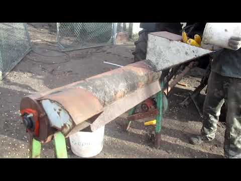 Видео: лущилка кукурузы от вома трактора