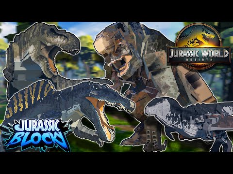 Видео: В JURASSIC BLOCKY НАСТУПАЕТ СОБЫТИЕ «ВОЗРОЖДЕНИЕ МИРА ЮРСКОГО ПЕРИОДА»!