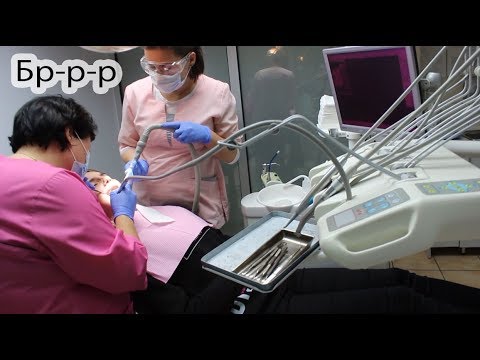 Видео: VLOG Катя у зубного. Кто ушатал Настю?