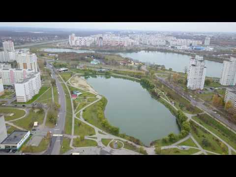 Видео: Гомель каскад озёр Волотова (DJI MAVIC Pro)