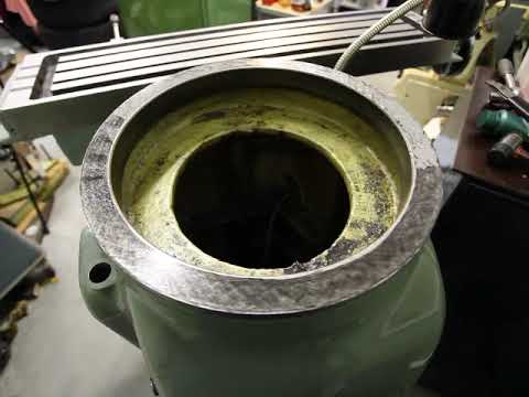 Видео: Ремонт геометрии хобота и турели фрезерного станка Makino