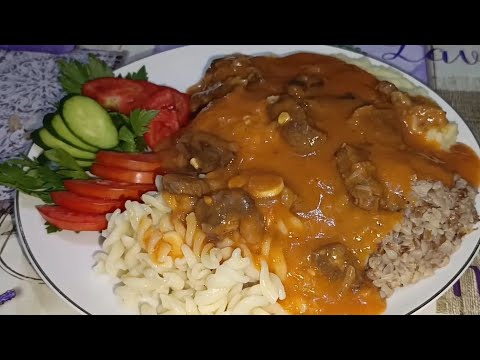 Видео: 🌺МАЗАЛИ ГУЛЯШ ТАЙЕРЛАЙМИ🌺 мазаси огизда колади.🌺😋😋😋🌺👌🙂