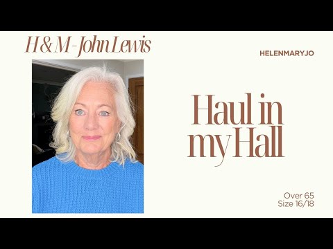 Видео: Примерка среднего размера | H&M и John Lewis в My Hall | Размер UK 16/18