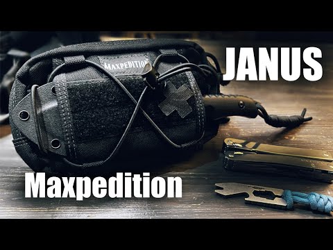 Видео: ОБЗОР EDC Подсумок Maxpedition JANUS, расширяет функционал снаряжения!