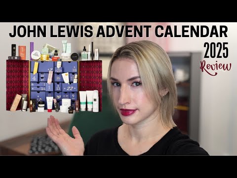 Видео: АДВЕНТ-КАЛЕНДАРЬ КРАСОТЫ JOHN LEWIS 2025