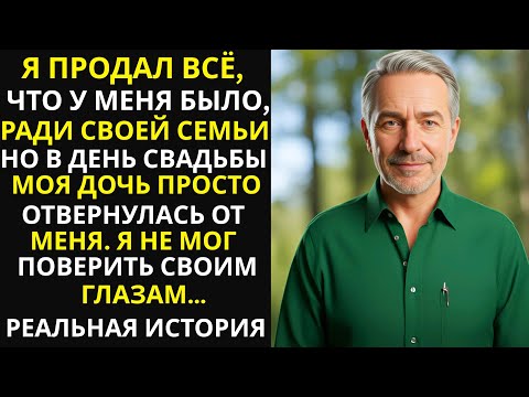 Видео: Я продал всё ради семьи. Но в день свадьбы моя дочь отвернулась от меня… | Реальная история