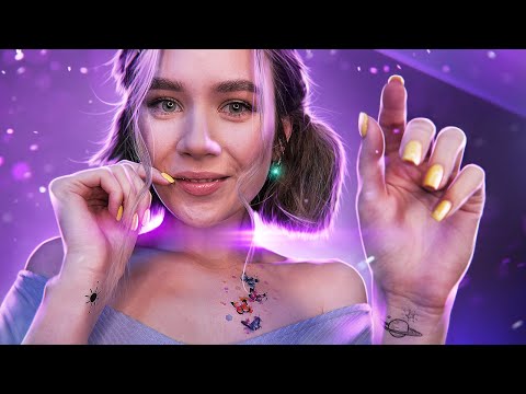 Видео: АСМР ✫ ЛИПКИЙ Неразборчивый Шепот ✫ Многослойные Звуки для Сна ASMR Inaudible