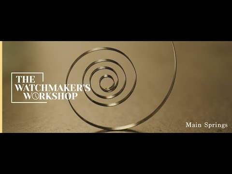 Видео: Пружины наручных часов