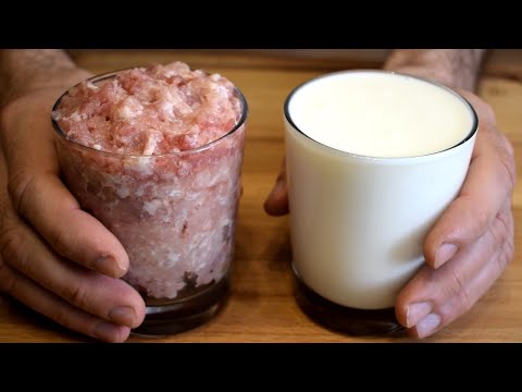 Видео: Стакан КЕФИРА и ФАРШ! Готовлю уже много лет ВМЕСТО ПИРОЖКОВ с мясом для перекуса